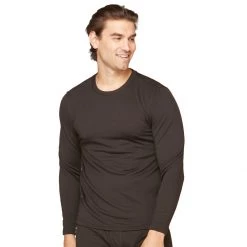 Men's Colosseum Level 3.0 Midweight Base Layer Shirt Black