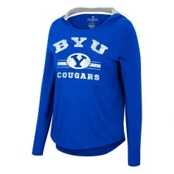 Colosseum Women's BYU Cougars Beauty Hoodie Royal