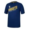 Colosseum Marquette Golden Eagles McFiddish T-Shirt Navy