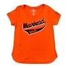 Colosseum Women's Moorhead Spuds Down To River T-Shirt Orange