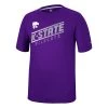 Colosseum Kansas State Wildcats McFiddish T-Shirt Purple