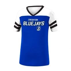 Colosseum Girls' Creighton Bluejays Practically T-Shirt Royal