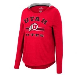 Colosseum Women's Utah Utes Beauty Hoodie Red