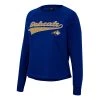 Colosseum Women's Montana State Bobcats Already Did Crewneck Sweatshirt Navy