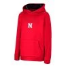 Colosseum Kids' Nebraska Cornhuskers London Hoodie Red