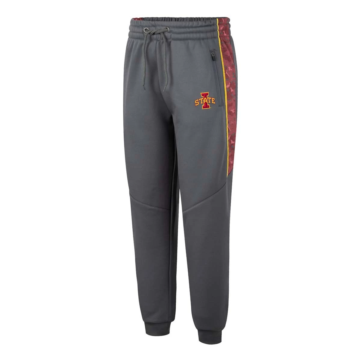 Colosseum Kids' Iowa State Cyclones Wind Gust Pant Grey Heather 2 Colosseum Kids' Iowa State Cyclones Wind Gust Pant Grey Heather - Image 2