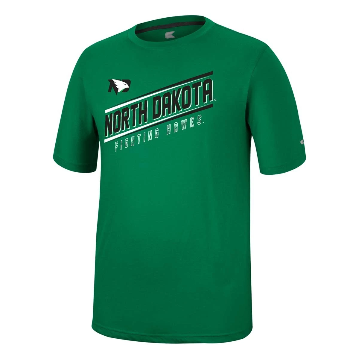 Colosseum North Dakota Fighting Hawks McFiddish T-Shirt Black 3 Colosseum North Dakota Fighting Hawks McFiddish T-Shirt Black - Image 3