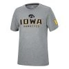 Colosseum Iowa Hawkeyes Nice T-Shirt Heather Grey
