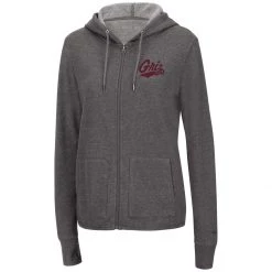 Colosseum Women's Montana Grizzlies Serenity Hoodie Grey