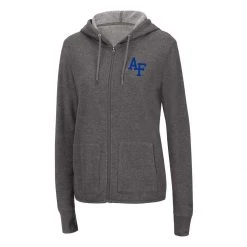 Colosseum Women's Air Force Academy Serenity Hoodie Grey