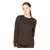 Women's Colosseum Level 4.0 Heavyweight Long Sleeve Tee Black