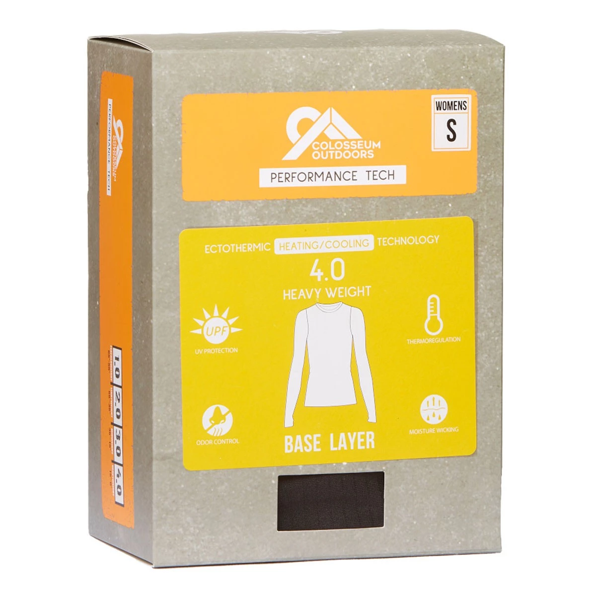 Women's Colosseum Level 4.0 Heavyweight Long Sleeve Tee Black 2 Women's Colosseum Level 4.0 Heavyweight Long Sleeve Tee Black - Image 2