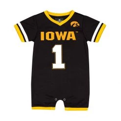 Colosseum Infant Iowa Hawkeyes Magic Romper Black