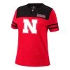 Colosseum Women's Nebraska Cornhuskers Dinner Party T-Shirt Red