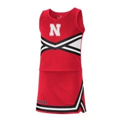 Colosseum Girls' Nebraska Cornhuskers Carousel Cheer Set Red -Colosseum Sales Shop unnamed file 493