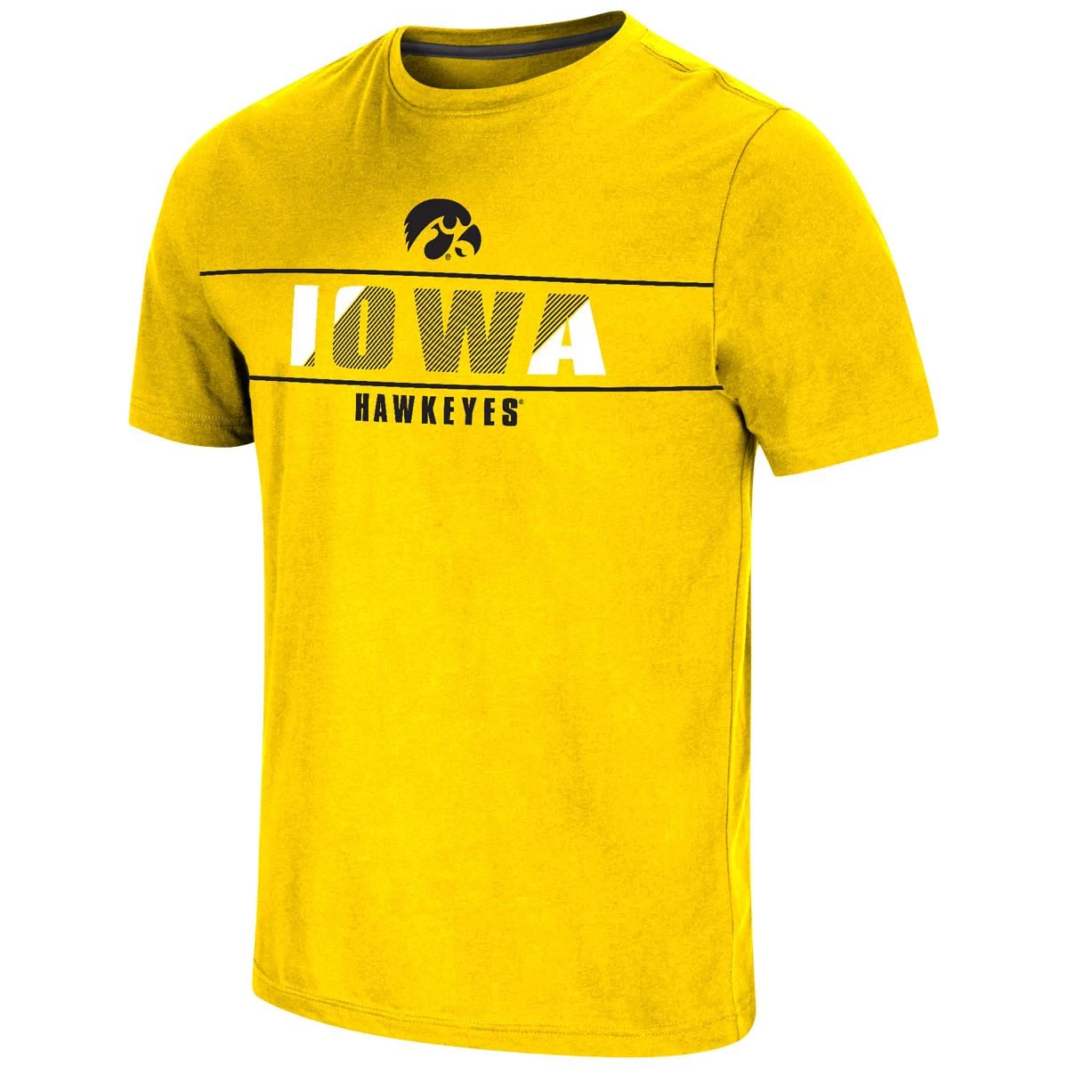 Colosseum Iowa Hawkeyes Hungus T-Shirt Gold 4 Colosseum Iowa Hawkeyes Hungus T-Shirt Gold - Image 4