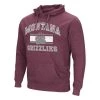 Colosseum Montana Grizzlies Now 22 Hoodie Maroon