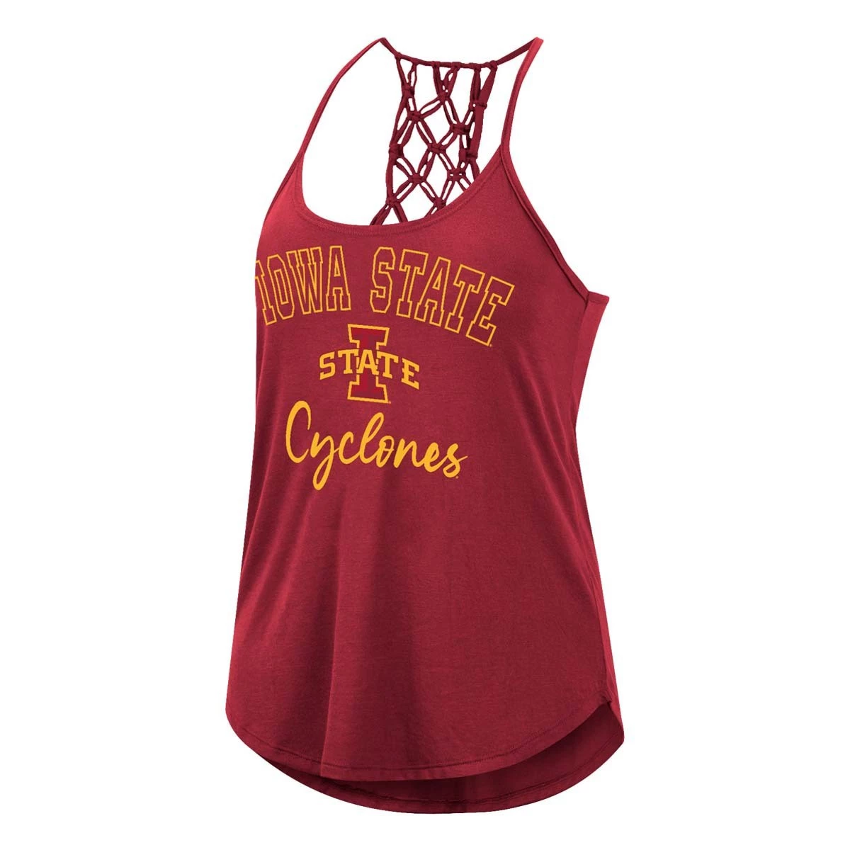 Colosseum Women's Iowa State Cyclones Natasha Tank Cardinal 3 Colosseum Women's Iowa State Cyclones Natasha Tank Cardinal - Image 3