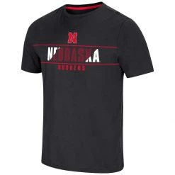 Colosseum Nebraska Cornhuskers Hungus T-Shirt Black -Colosseum Sales Shop unnamed file 527