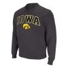 Colosseum Iowa Hawkeyes Now 22 Crewneck Sweatshirt Black