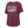 Colosseum Women's Montana Grizzlies Reporter T-Shirt Maroon