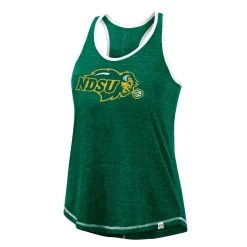 Colosseum Women's North Dakota State Bison Circus Tank Forest