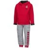 Colosseum Toddler Nebraska Cornhuskers Poppy Sweatshirt & Pant Set Red