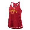 Colosseum Women's Iowa State Cyclones Circus Tank Cardinal