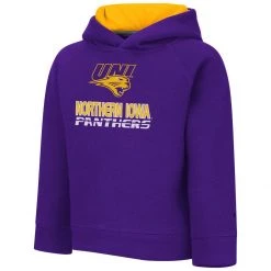 Colosseum Toddler Northern Iowa Panthers Dino Hoodie Purple