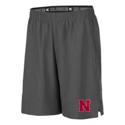 Colosseum Nebraska Cornhuskers Woven Shorts Charcoal -Colosseum Sales Shop unnamed file 609