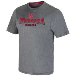 Colosseum Nebraska Cornhuskers Larry T-Shirt Heather Grey -Colosseum Sales Shop unnamed file 621