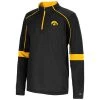 Colosseum Kids' Iowa Hawkeyes Slugworth 1/4 Zip Black