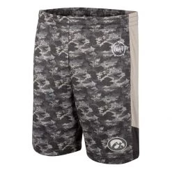 Colosseum Iowa Hawkeyes Operation Hat Trick Terminal Shorts Camo