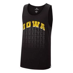 Colosseum Iowa Hawkeyes Scorcher Tank Black