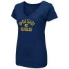 Colosseum Women's UW-Eau Claire Blugolds Playbook T-Shirt Navy