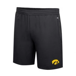 Colosseum Iowa Hawkeyes Residence Shorts Black