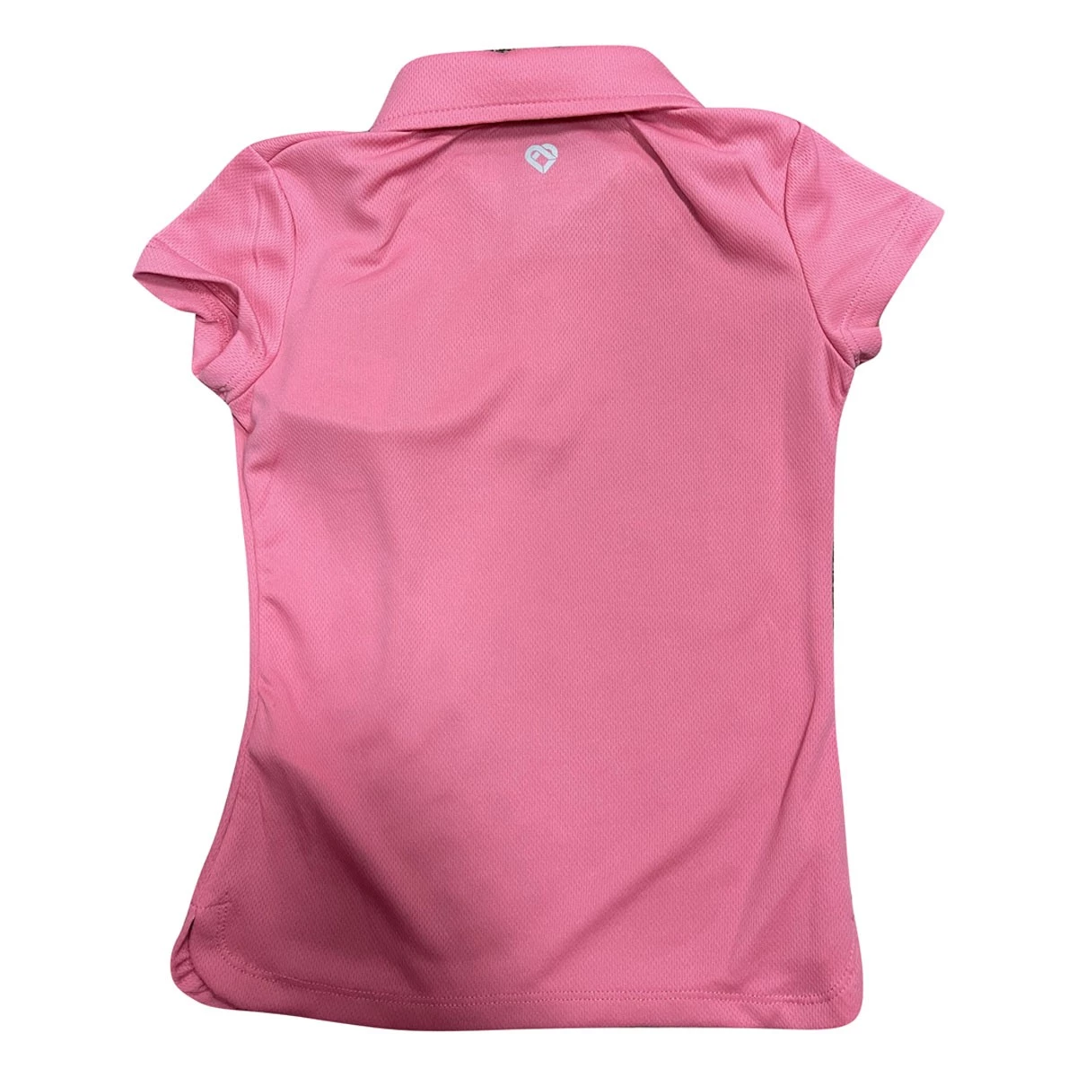 Girls' Colosseum Mesh Golf Polo Black 2 Girls' Colosseum Mesh Golf Polo Black - Image 2