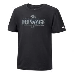 Colosseum Toddler Iowa Hawkeyes Camo Protect T-Shirt Black