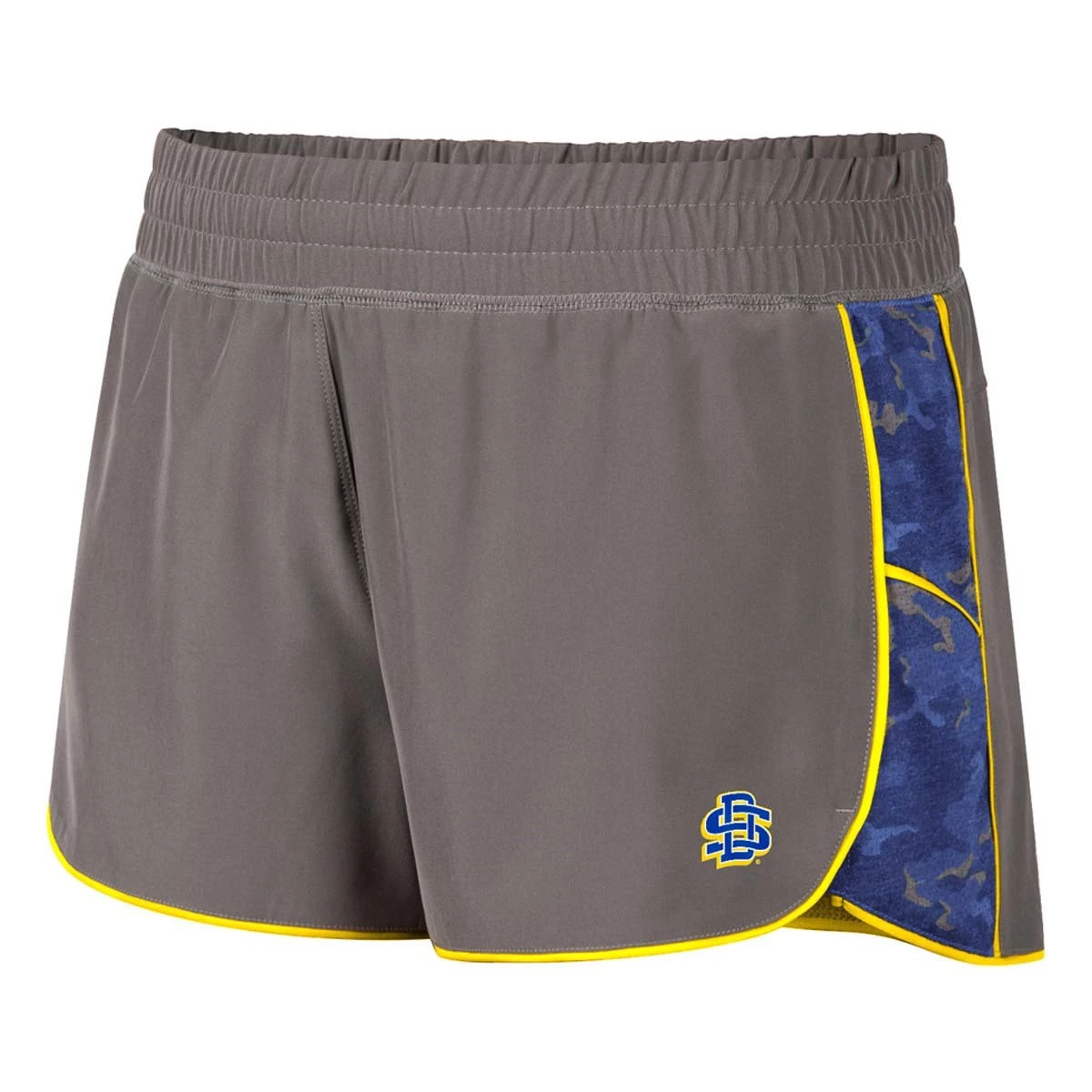 Colosseum Women's South Dakota State Jackrabbits Pamela Shorts Grey Heather 2 Colosseum Women's South Dakota State Jackrabbits Pamela Shorts Grey Heather - Image 2