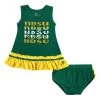 Colosseum Infant Girls' North Dakota State Bison Toons Dress & Shorts Set Green