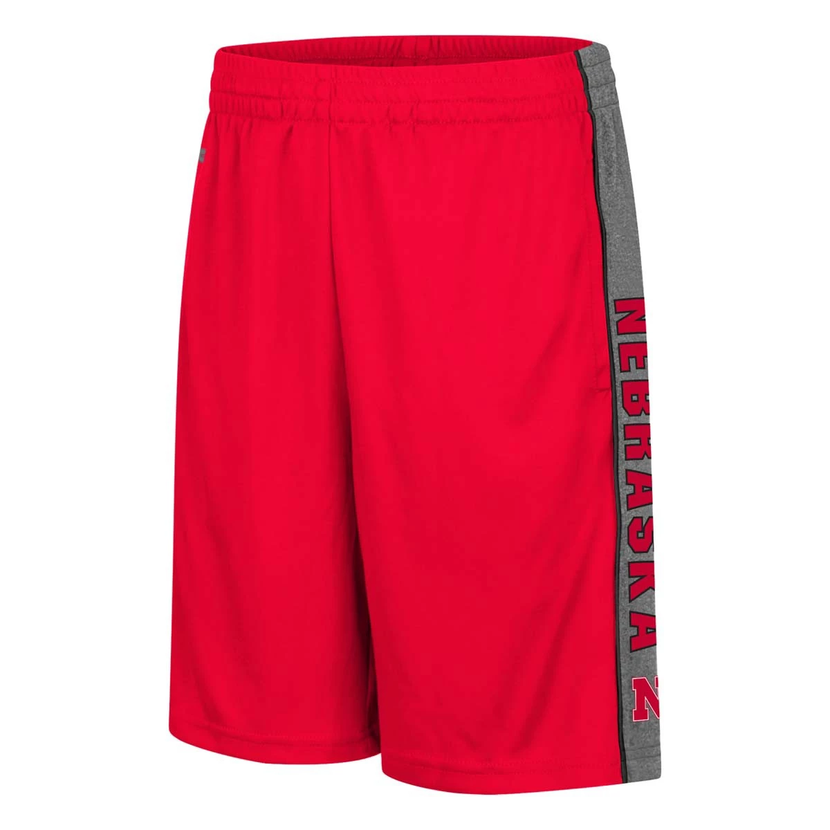 Colosseum Kids' Nebraska Cornhuskers Copepod Shorts Red 2 Colosseum Kids' Nebraska Cornhuskers Copepod Shorts Red - Image 2