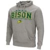 Colosseum North Dakota State Bison Now 22 Hoodie Grey Heather