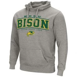 Colosseum North Dakota State Bison Now 22 Hoodie Grey Heather