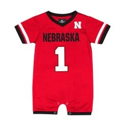 Colosseum Infant Nebraska Cornhuskers Magic Romper Red