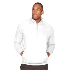 Men's Colosseum Authentic 1/4 Zip Heather Grey -Colosseum Sales Shop unnamed file 78
