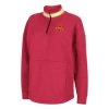 Colosseum Women's Iowa State Cyclones Alice 1/4 Zip Top Cardinal