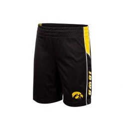 Colosseum Toddler Iowa Hawkeyes Framed Shorts Black
