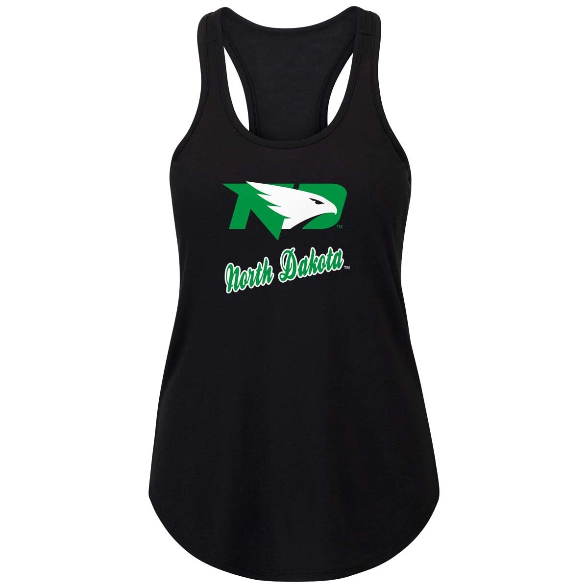 Colosseum Women's North Dakota Fighting Hawks Mila Tank Black 1 Colosseum Women's North Dakota Fighting Hawks Mila Tank Black