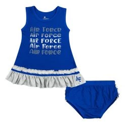 Colosseum Infant Girls' Air Force Academy Toons Dress & Shorts Set Blue -Colosseum Sales Shop unnamed file 828