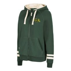 Colosseum Women's North Dakota State Bison Riptide Full Zip Hoodie Green